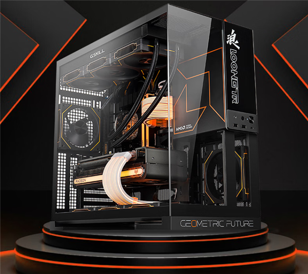 顶配15万！AMD锐龙79800X3D主机开卖：可选RTX40(图1)