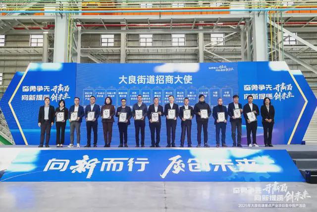 大良街道2025年重点产业项目集中投产活动成功举行(图6)