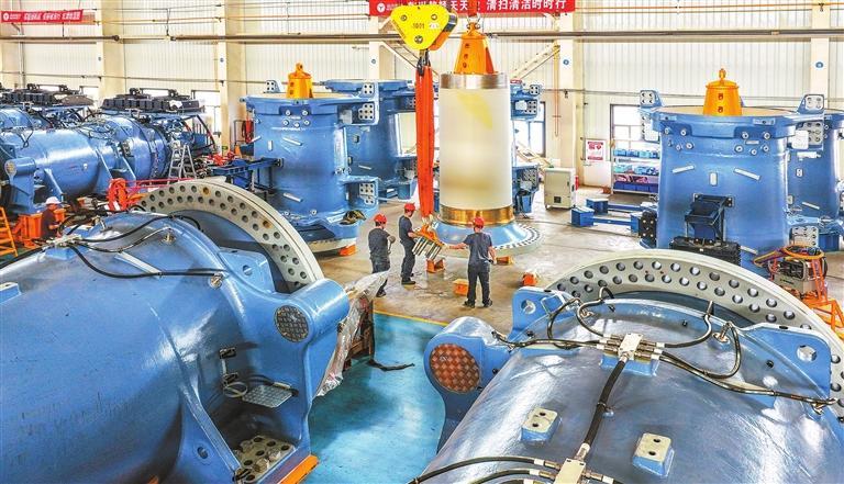 甘肃酒泉:崛起的风电装备制造高地-新华网(图1)