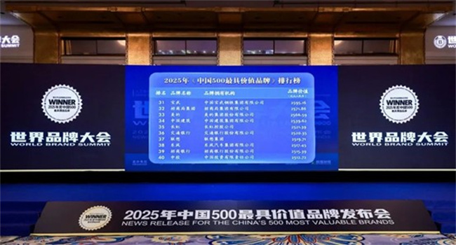 《中国500最具价值品牌》发布长虹位列35品牌价值252139亿元(图1)